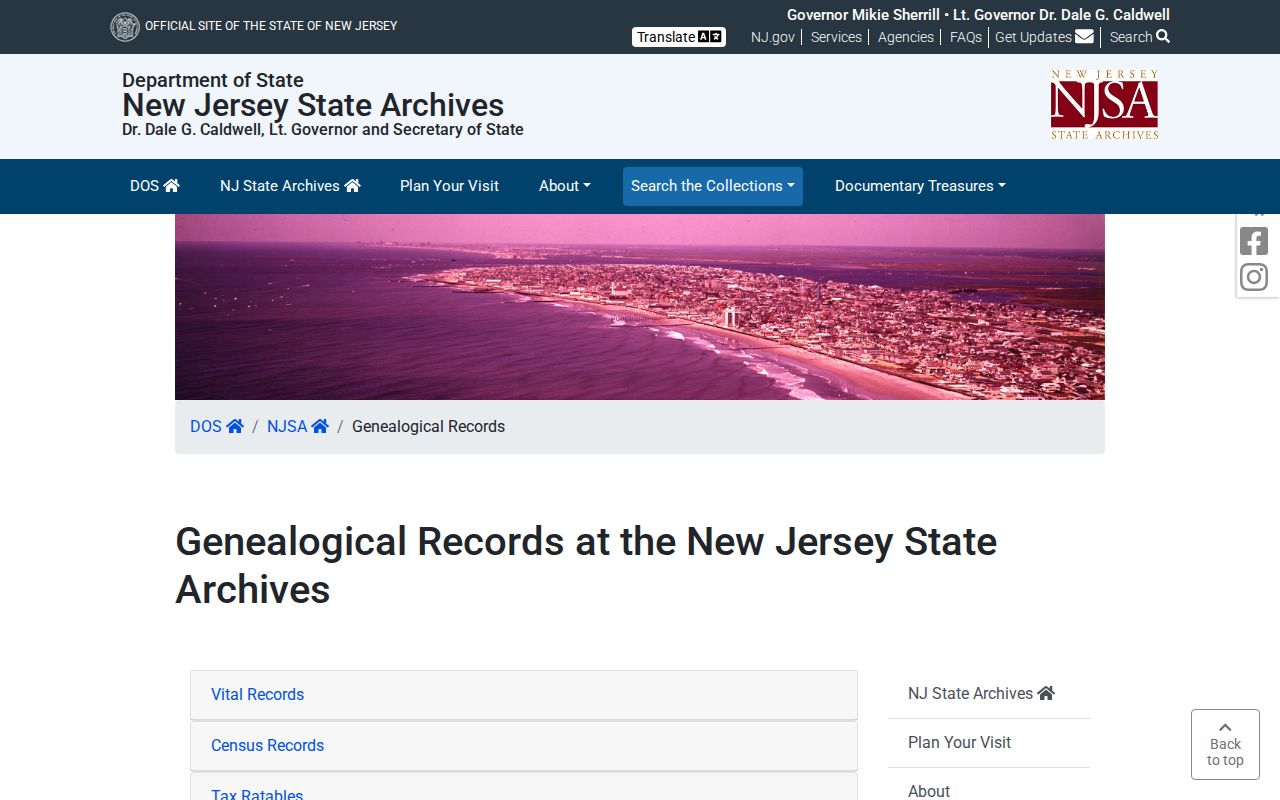 West New York city directory research at New Jersey State Archives collections